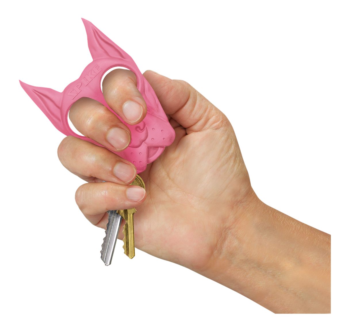 PS Products Personal Security SPIKE Self Defense Keychain - Pink