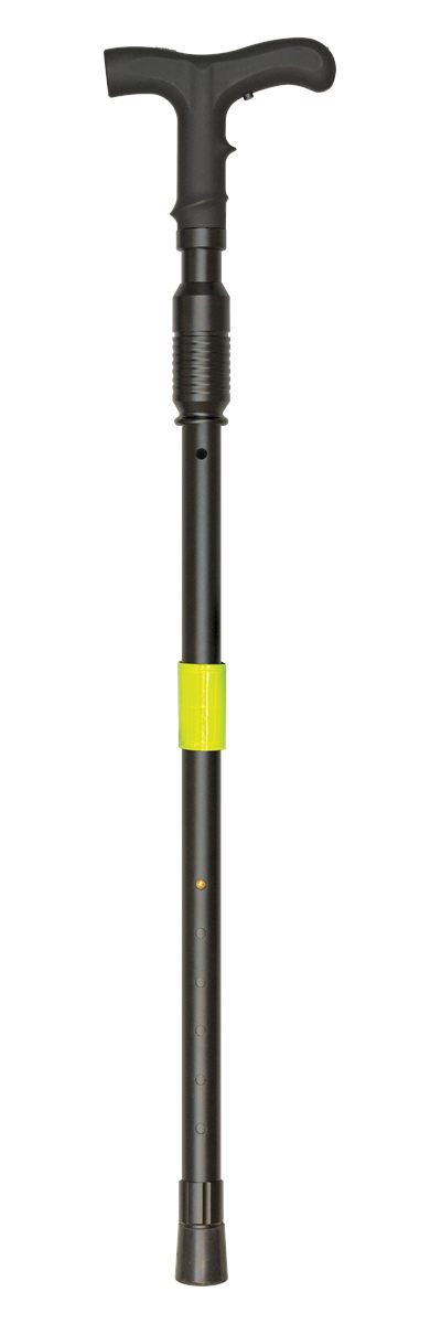 PS Products ZAP Covert Cane W/LED Ligt ADJ 30.5-37.5in 1000000 Volts