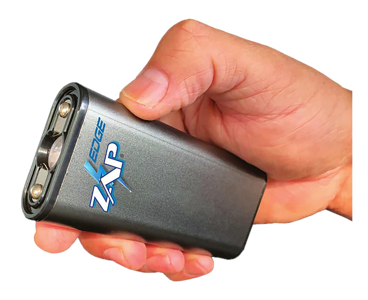 PS Products ZAPEDGEGM 950,000 Volt Edge Stun Gun w/USB Charger - Metal
