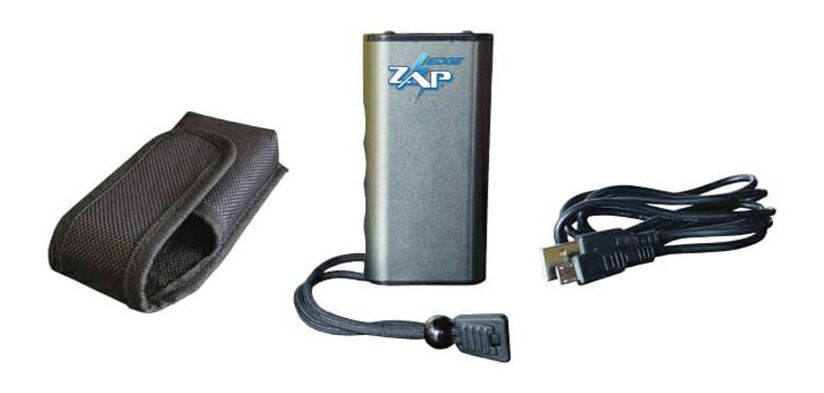 PS Products ZAPEDGEGM 950,000 Volt Edge Stun Gun w/USB Charger - Metal view 4