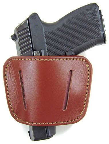 PS Products Belt Slide Holster, Tan, Medium to Large Auto Handguns, 35