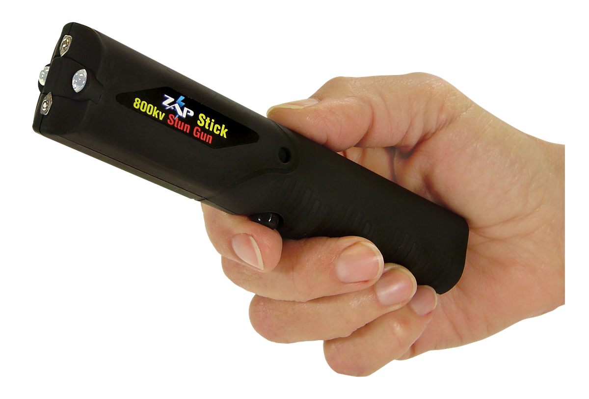 Personal Security Zap Stick Stun Device 800000 Volt with Flashlight