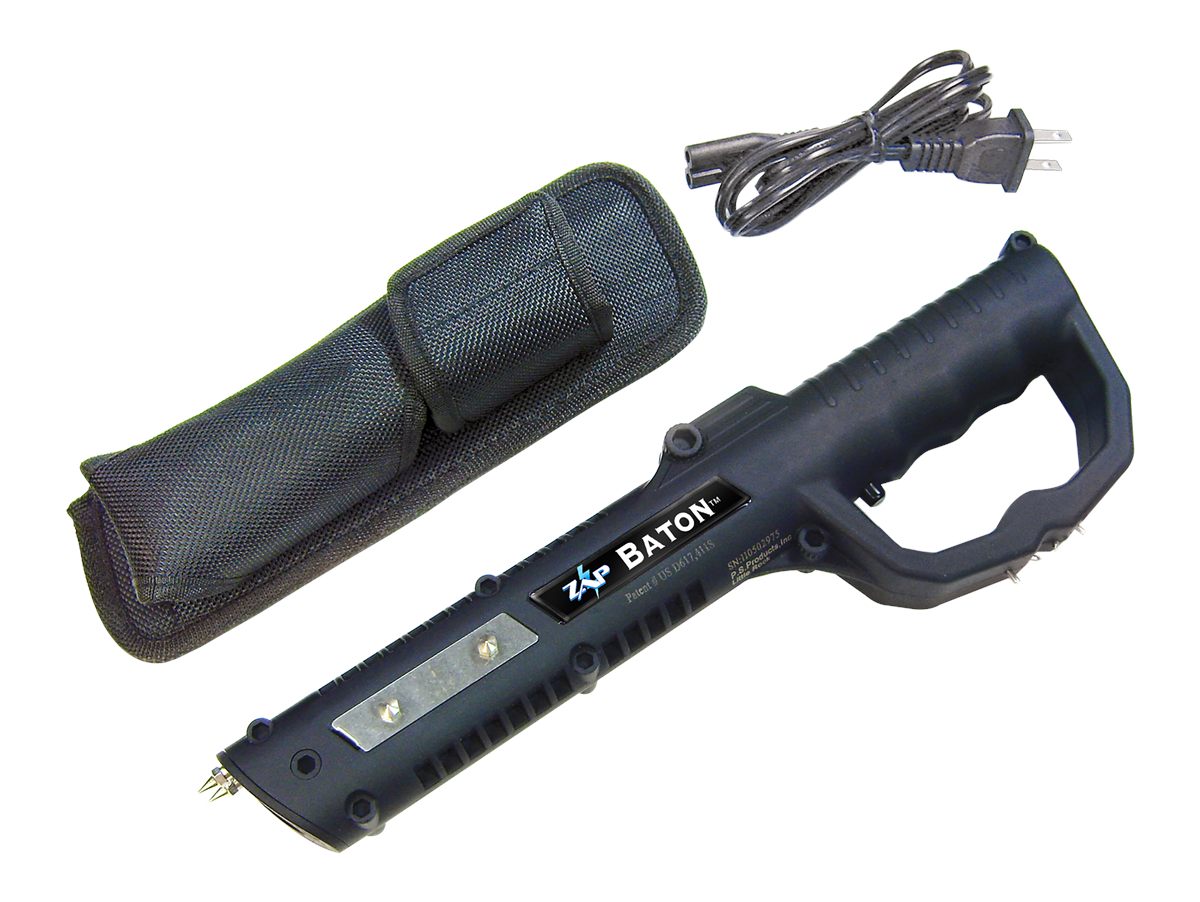 PS Zap Stun Baton/lite 1mil Volt Blk