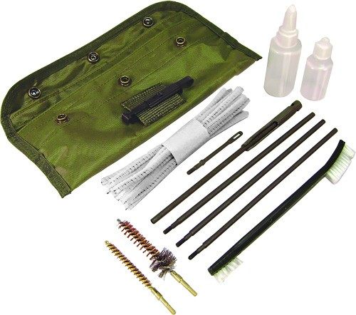 PS Products ARGCK GI-Style Cleaning Kit AR15 M16/Green Nylon Pouch Case view 2
