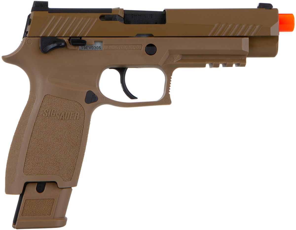 SIG Sauer Airguns AIRPFM17 Proforce M17 Soft CO2 6mm 21+1 Coyote Polymer Gr