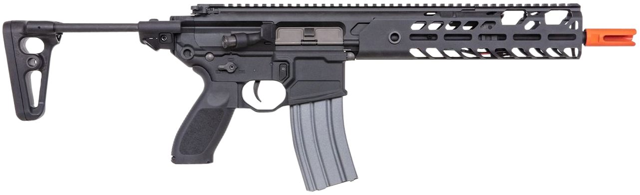 SIG Sauer Airguns AIRPFMCXAEG MCX AEG Battery 6mm 120rd Shot Black Receiver