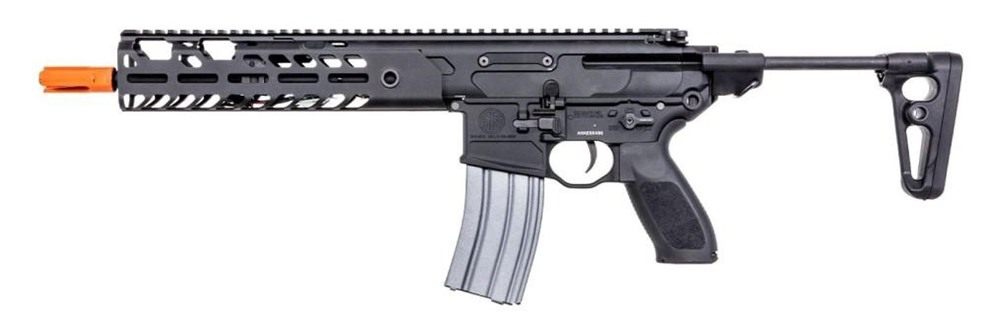 SIG Sauer Airguns AIRPFMCXAEG MCX AEG Battery 6mm 120rd Shot Black Receiver view 2