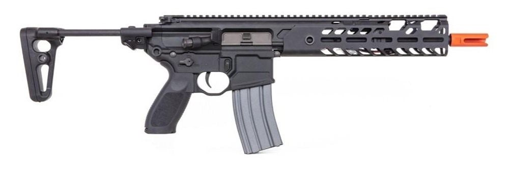 SIG Sauer Airguns AIRPFMCXAEG MCX AEG Battery 6mm 120rd Shot Black Receiver view 3