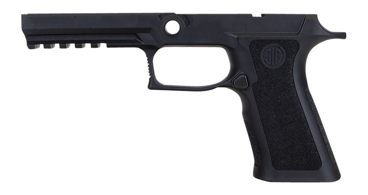 SIG Sauer GRIPMODXF943LGBLK P320 Module X-Series (Large Size 9mm Luger/40 S