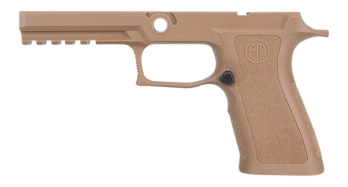 SIG Sauer GRIPMODXF943SMCOY P320 Module X-Series (Small Size 9mm Luger/40 S
