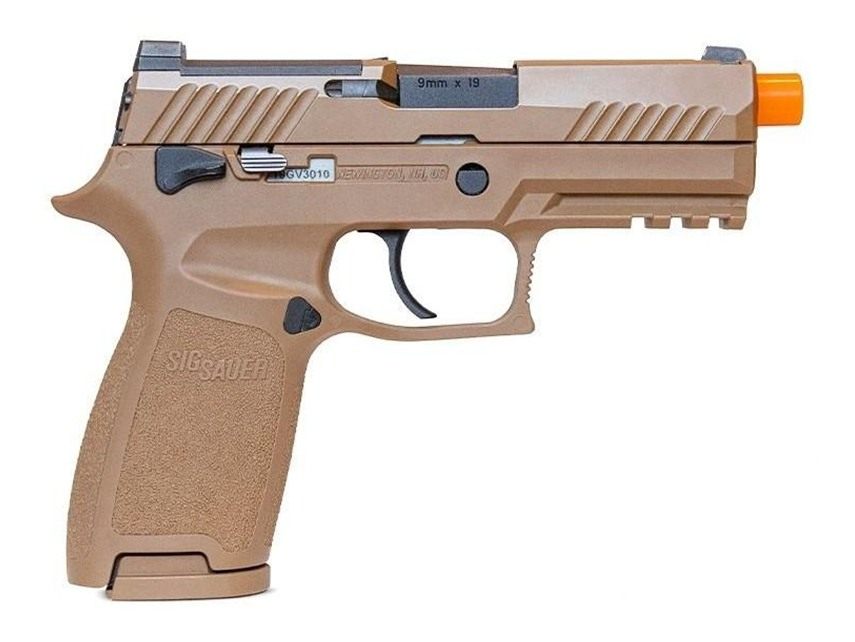Sig Sauer Proforce M18 Airsoft Handgun 6mm Green Gas Coyote Tan