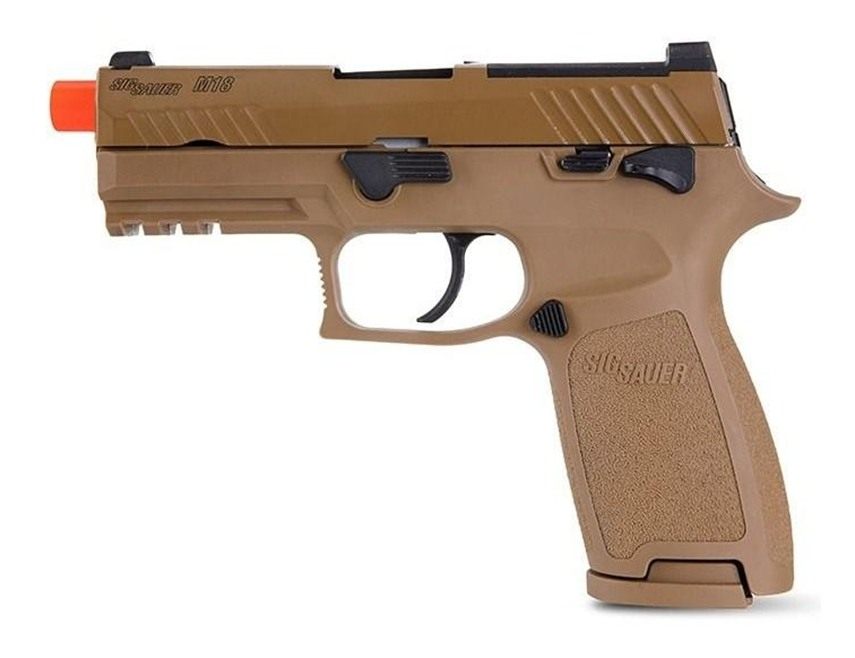 Sig Sauer Proforce M18 Airsoft Handgun 6mm Green Gas Coyote Tan view 2