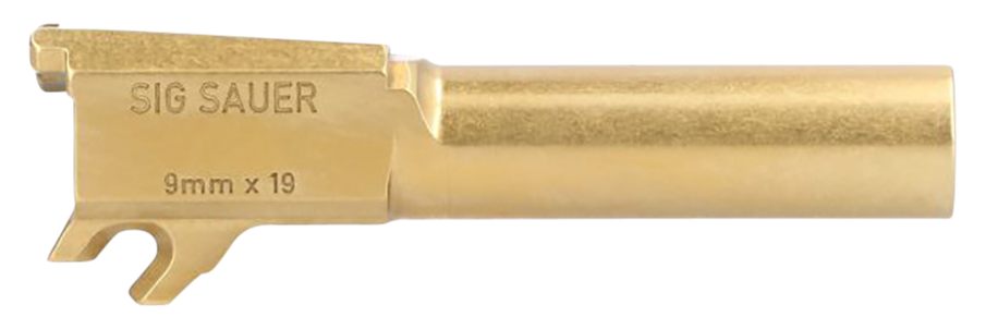 SIG Sauer 8900776 P365 9mm Luger 3.10in Gold Titanium Nitride Steel, Fits