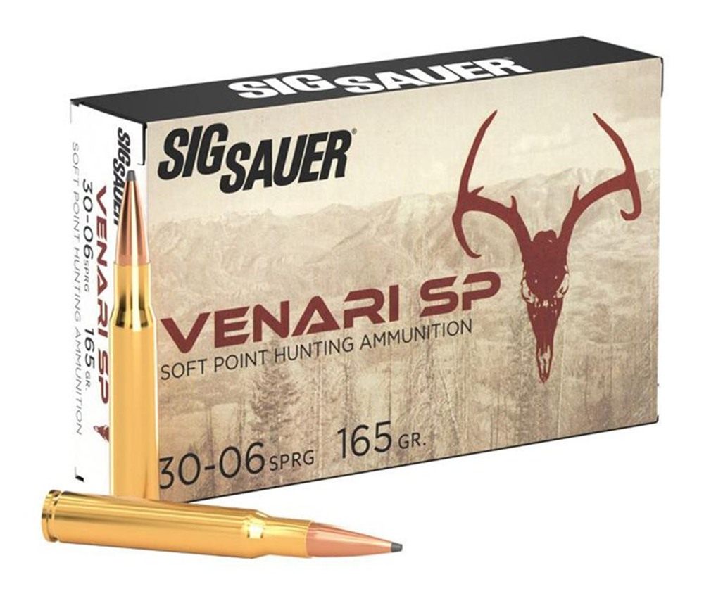 SIG Sauer V3006SP16520 Venari 30-06 Springfield 165gr Soft Point 20 Per Box view 2