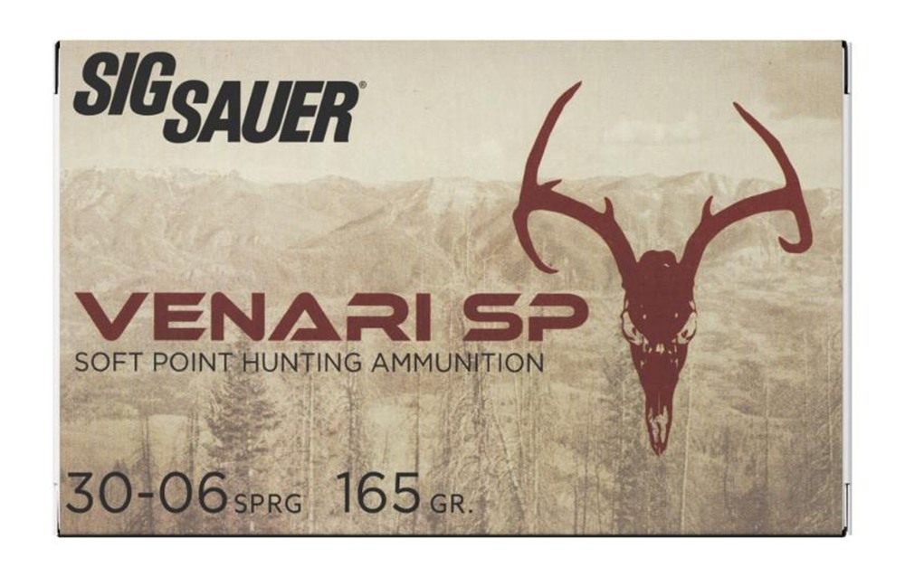 SIG Sauer V3006SP16520 Venari 30-06 Springfield 165gr Soft Point 20 Per Box view 3