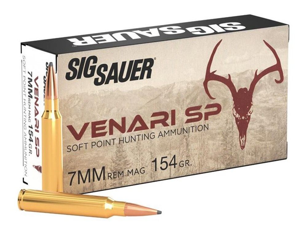 SIG Sauer V7MMSP15420 Venari 7mmRemMag 154gr Soft Point 20 Per Box/10 Case view 2