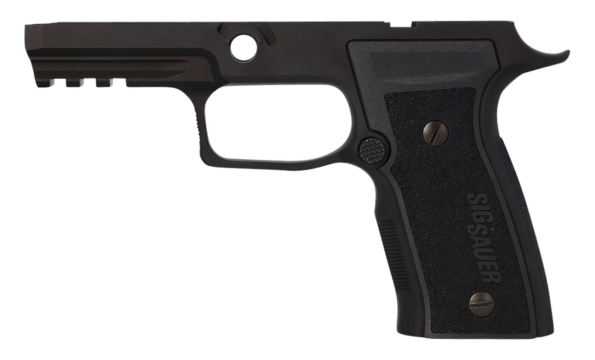 Sig Sauer 8901514 P320 Grip Module AXG Carry, 9mm Luger/40 S&W/357 Sig, Black Aluminum Medium Grip Frame, Polymer Grip Panels, Fits Sig P320 (Non-Manual Safety)