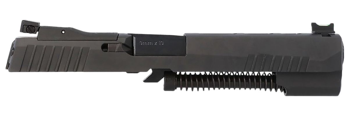 SIG Sauer 8901572 P320 Slide Assembly 9mm Luger Black Stainless Steel Optic