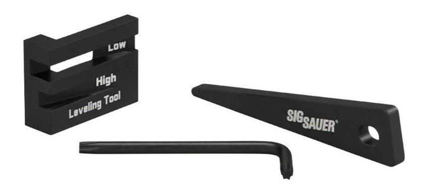 Sig Sauer Electro-Optics SOA65002 Alpha 6 Scope Ring Set Black Stainless St view 2