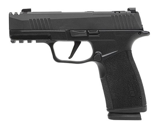 SIG Sauer OFF Duty P365 Macro COMP 9MM Pistol 3.1in Black 3-17RD Mags LE On