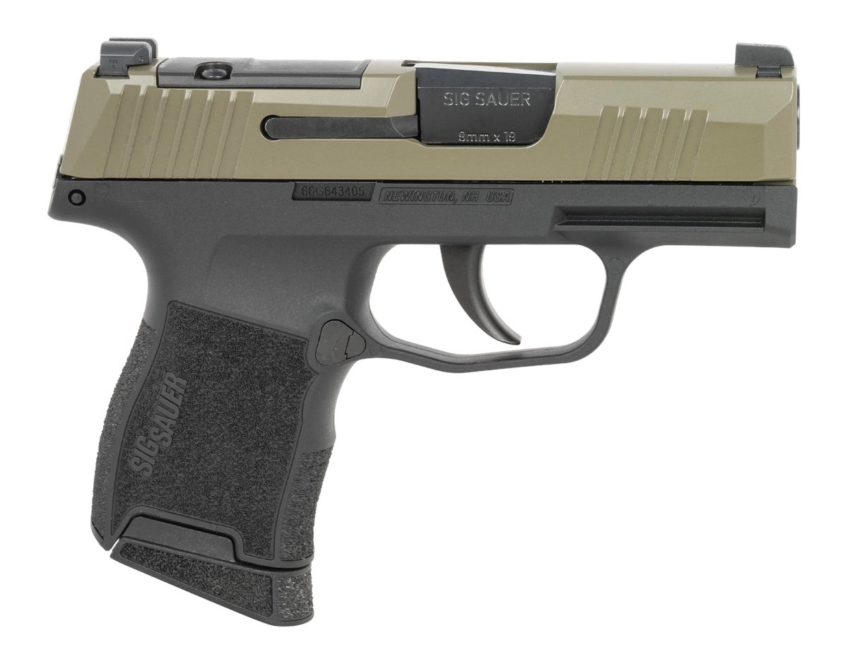 SIG Sauer 3659GXR3P P365 Micro-Compact 9mm Luger 10+1 3.10in Black Barrel