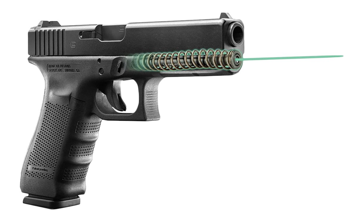 LaserMax LMSG417G Green Guide Rod for Glock 17/34 Gen 4 Black