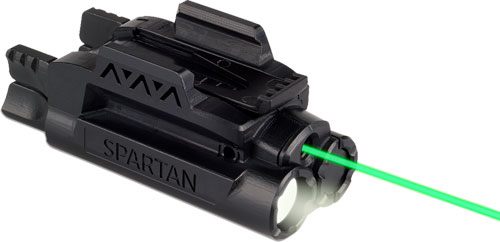 Laser Max Spscg Green Spartan Light/Laser Black 120 Lumens White LED view 2