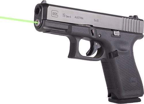 LaserMax LMSG519G Green Guide Rod for Glock 19 Gen 5 Black view 2