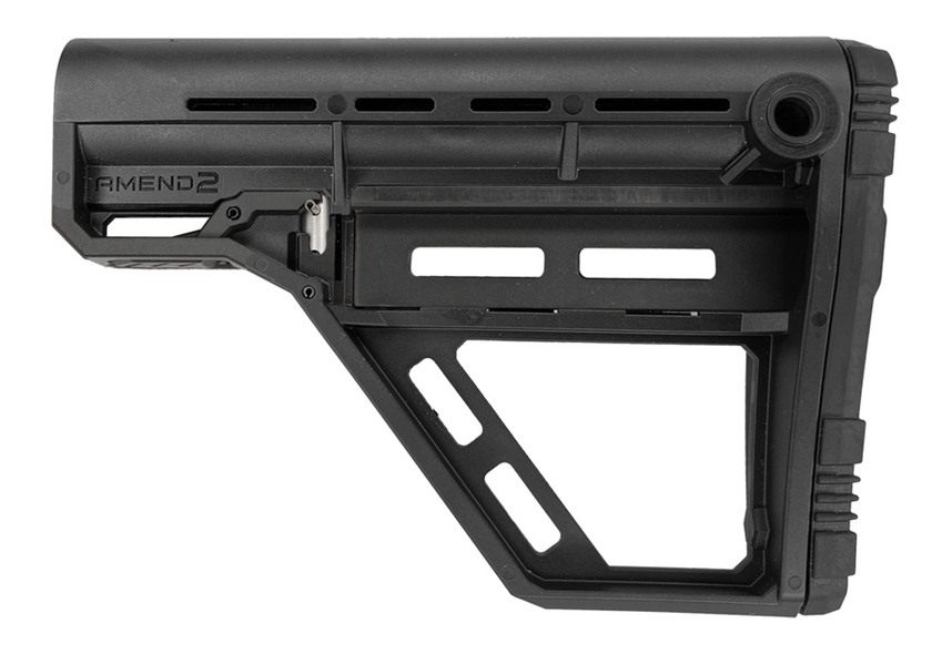 C E Innovations Amend2 AMS Modular MIL-Spec Stock Carbine Black Base Model