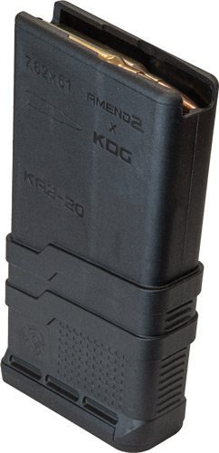 Amend2 Kinetic Development Group Mod-3 Scar 17 Rifle Magazine Black 7.62x51 view 4