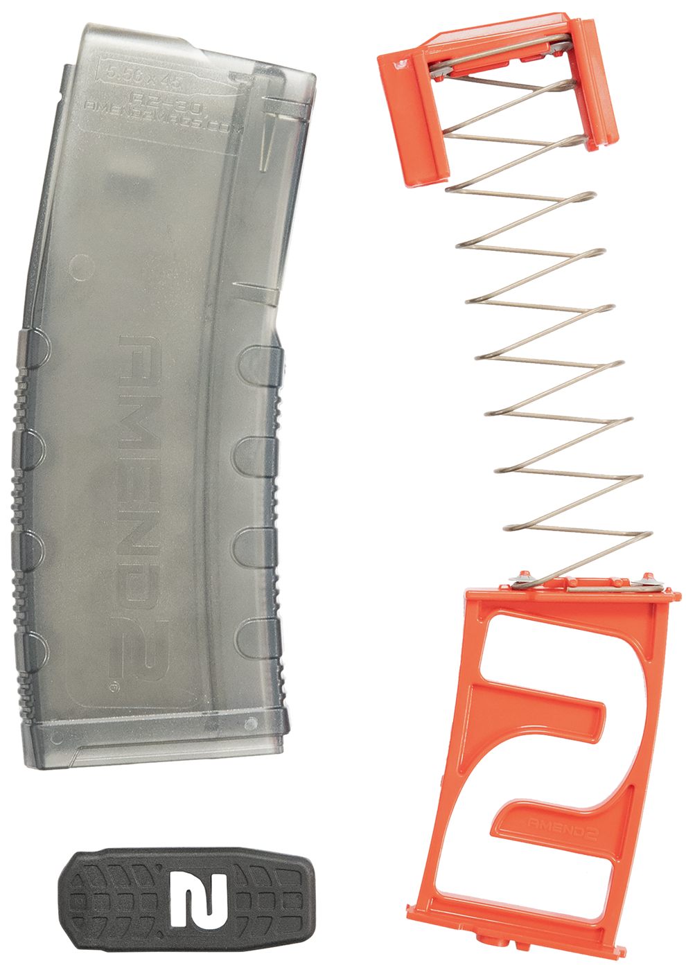 Techna Clip Amend2 556MODCS1030 MOD-C 10rd Fits AR-15 Smoke Polymer