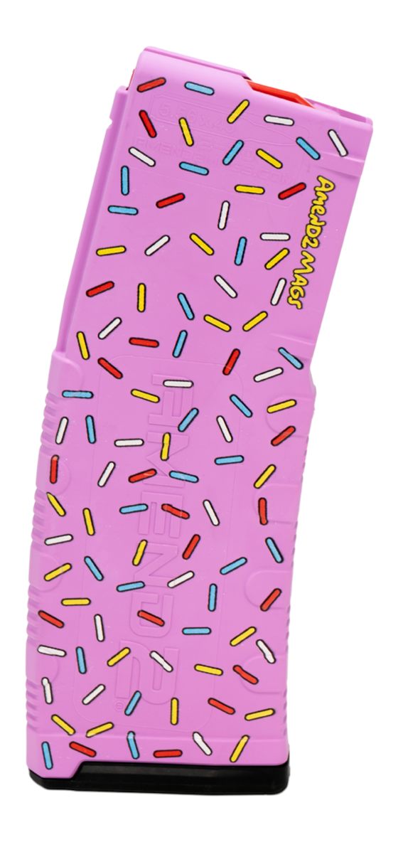 Amend2 556SPRINKLE30 MOD-2 Sprinkle Donut 30rd Fits AR-15 Pink Polymer