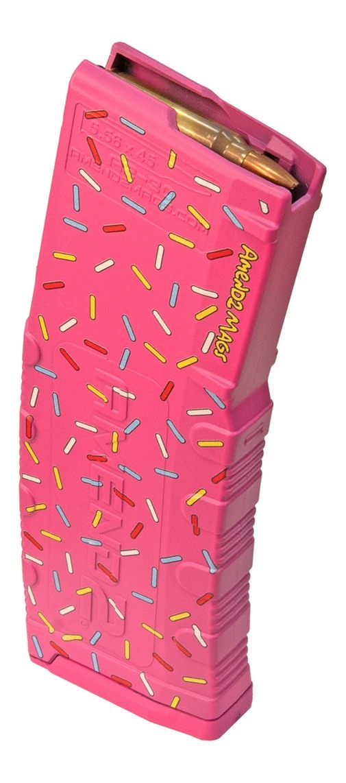 Amend2 556SPRINKLE30 MOD-2 Sprinkle Donut 30rd Fits AR-15 Pink Polymer view 2