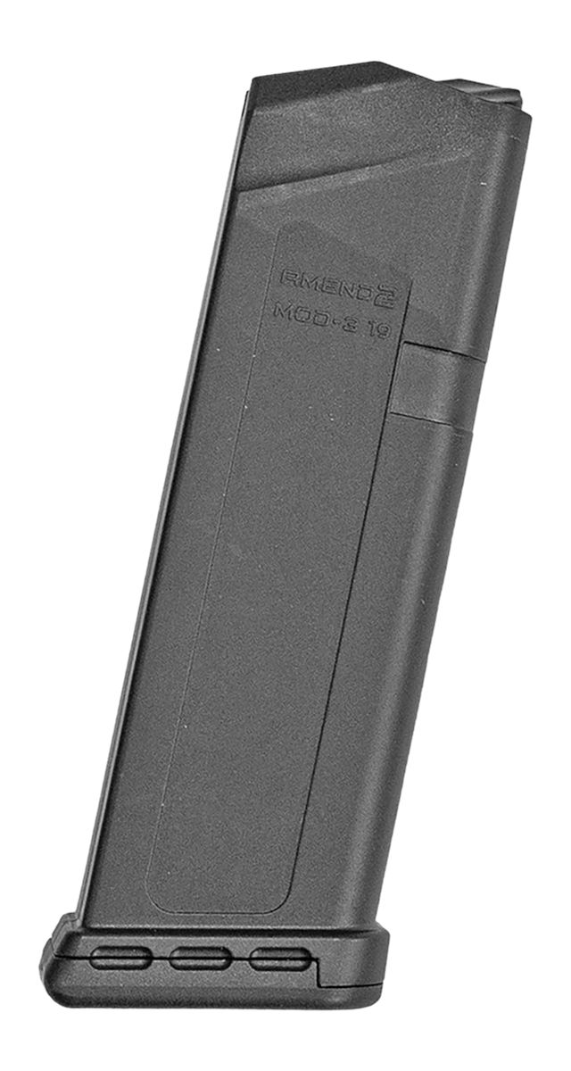 Amend2 Mod-3 Handgun Magazine for Glock 19 9mm Luger 15/rd
