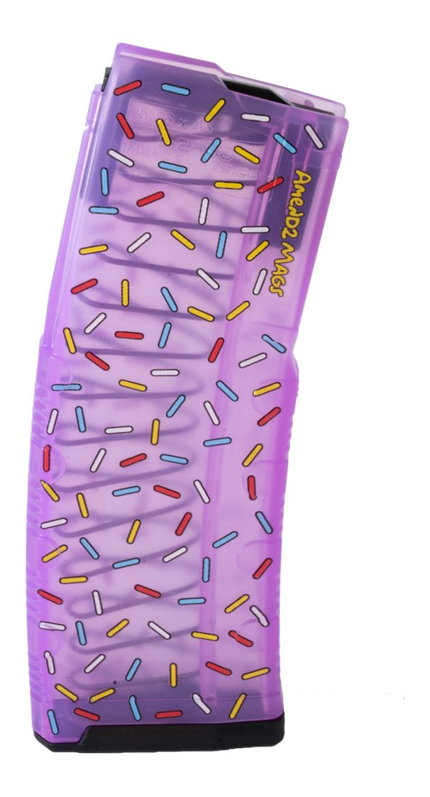 AMEND2 556MODCSPR30 MOD-C 30rd 5.56 Nato Fits AR-15 Pink Sprinkles Polymer