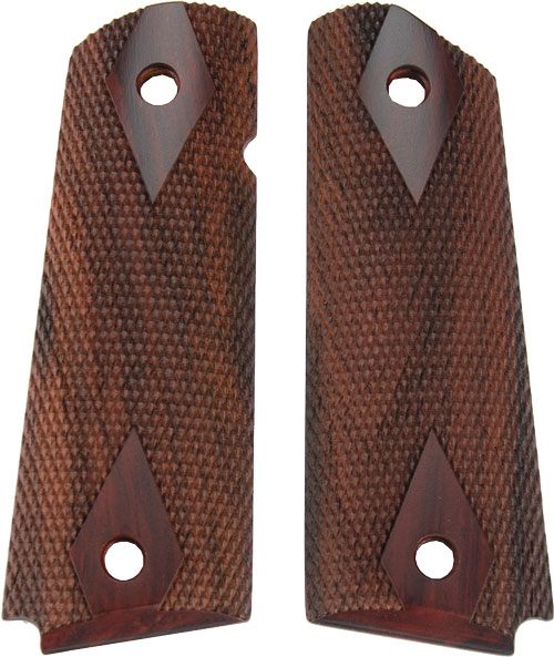 Ed Brown Products Grips 1911 Govt. Double Diamond Cocobolo