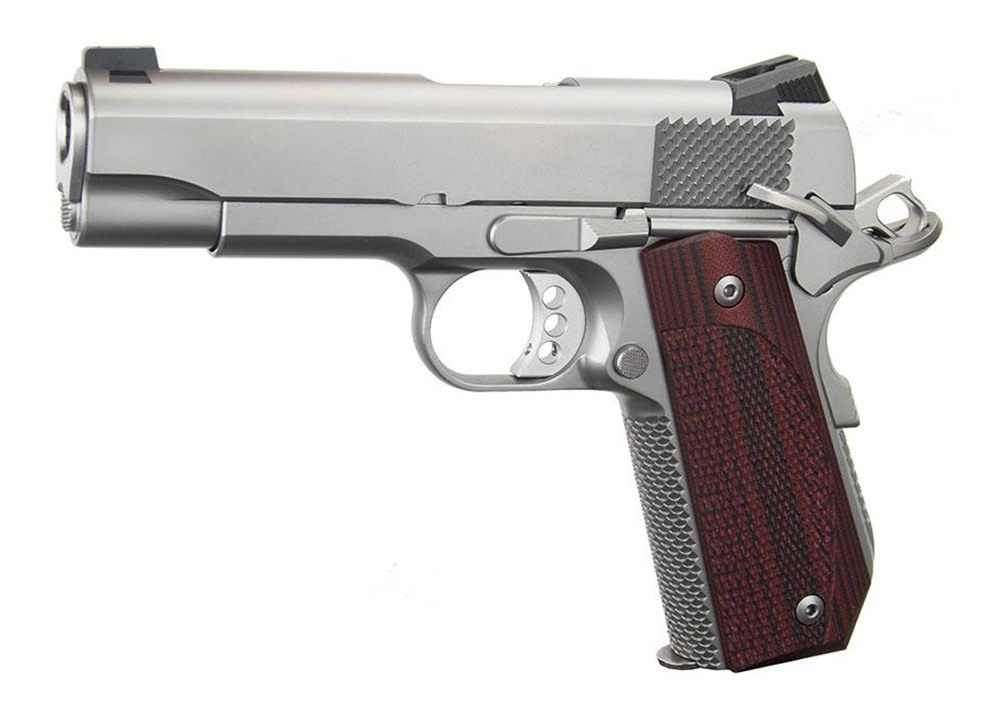 Ed Brown KC18SS 1911 Kobra Carry Serrated 45 ACP 7+1 4.25in Stainless Reces view 3