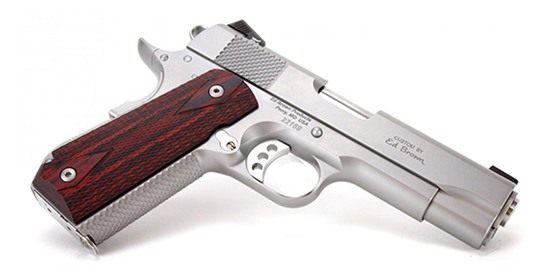 Ed Brown KC18SS 1911 Kobra Carry Serrated 45 ACP 7+1 4.25in Stainless Reces view 6