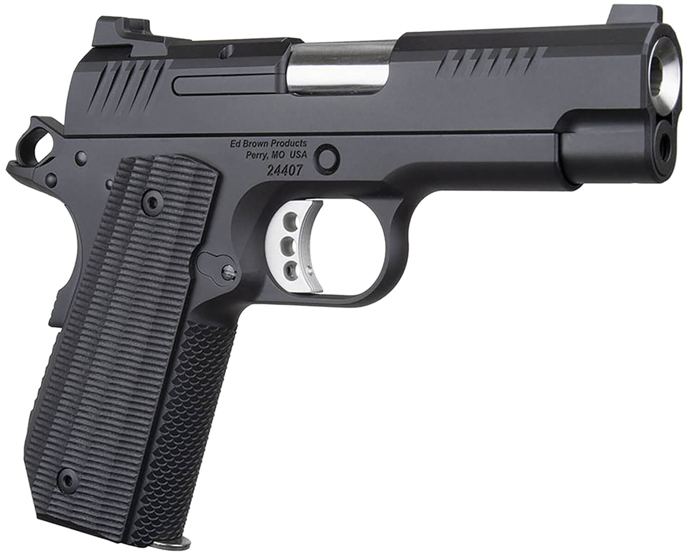Ed Brown Products EVOKC9LW 1911 KC Lightweight 9mm Luger 7+1 4in Stainless