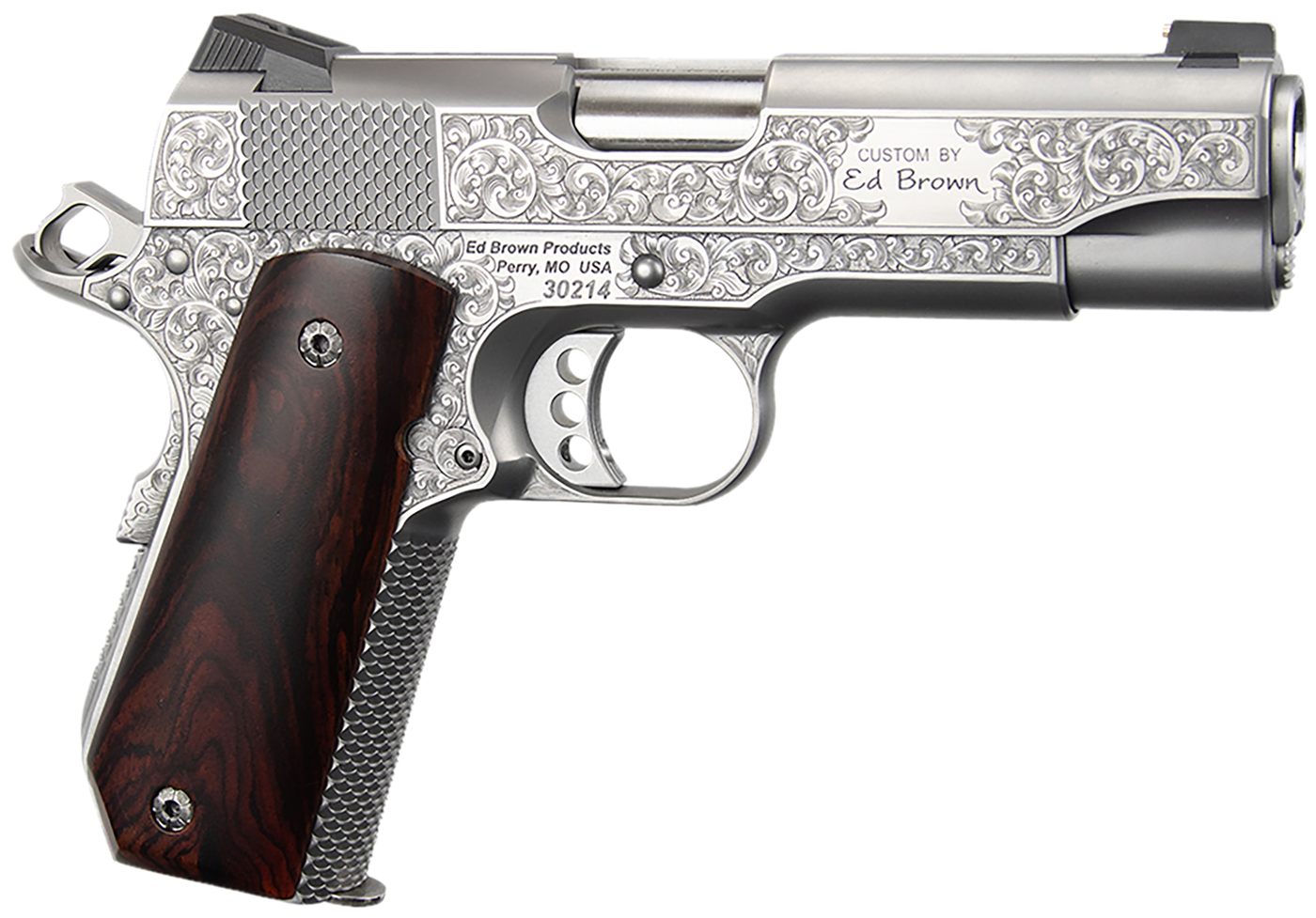 ED Brown Custom 1911 KCSSSIG Kobra Carry Signature 45 ACP 7+1 4.25in Stainl
