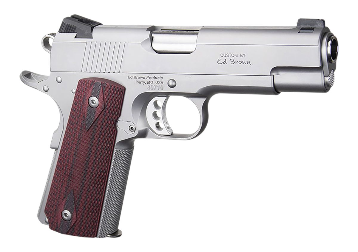 ED Brown Custom 1911 EC18SS45 Executive Commander 45 ACP 7+1 4.25in Stainle