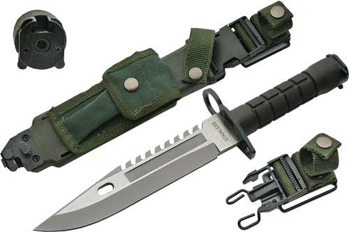Szco Rite Edge 7.75in M-9 Commando Knife W/Sheath