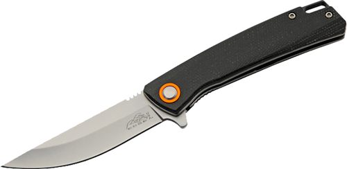 Szco Sawmill RUC 4in Black Micarta Folder D2 Steel Blade