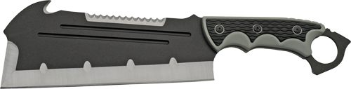 Szco Sierra Zulu Bighorn TAC Cleaver 7.5in Blade W/Sheath view 2
