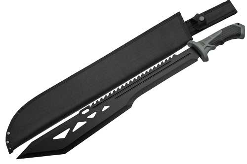 Szco Rite Edge 20in Macho Machete Black W/Sheath 25in OAL