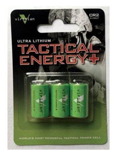 Viridian Weapon Technologies 3500004 CR2 Battery 3.0 Volts 1,050 mAh (3) Si view 3