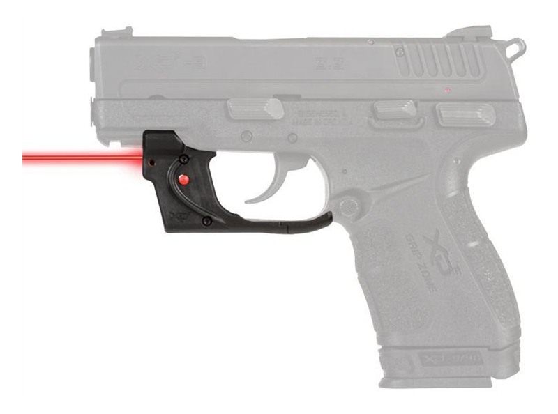Viridian Green Laser E Series Red Sight for Springfield XDe Black view 2