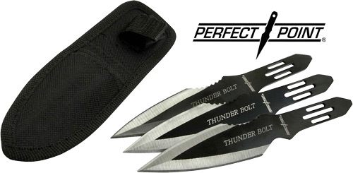 Master Cutlery MC Perfect Point 6.5in Spear Throwing Knives 3-Pack