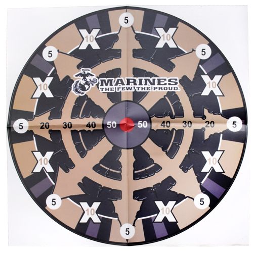 Master Cutlery MC Usmc 9in Spear Point Throwing Knives 6-Pack BLK/FDE