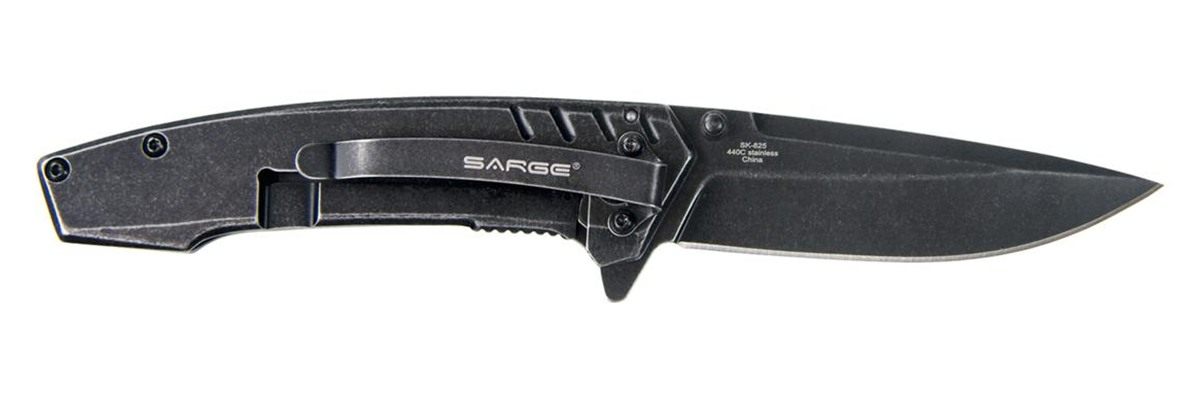 Sarge knives Stone - Lock Folder Knife view 2